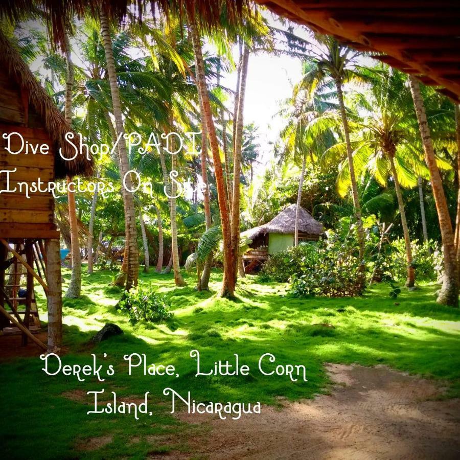 Derek'S Place Eco-Lodge Isla del Maíz Pequeña Exteriör bild
